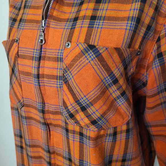Mackays Zippered Plaid Shirt/Shacket - Picture 6 of 9
